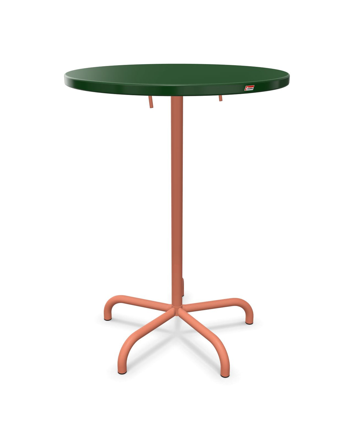 Schaffner Säntis Table haute rabattable ronde Ø80cm h:110cm