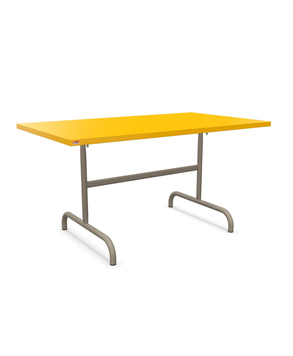 Schaffner Säntis Table repas rabattable 140x80cm Jaune 11 Champagne 85