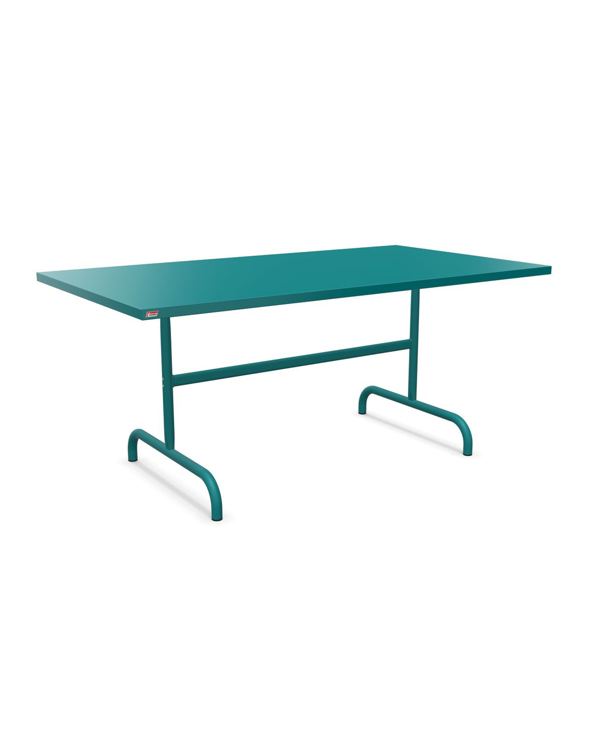 Schaffner Säntis Table repas rabattable 165x90cm Bleu Kali 56 Bleu Kali 56