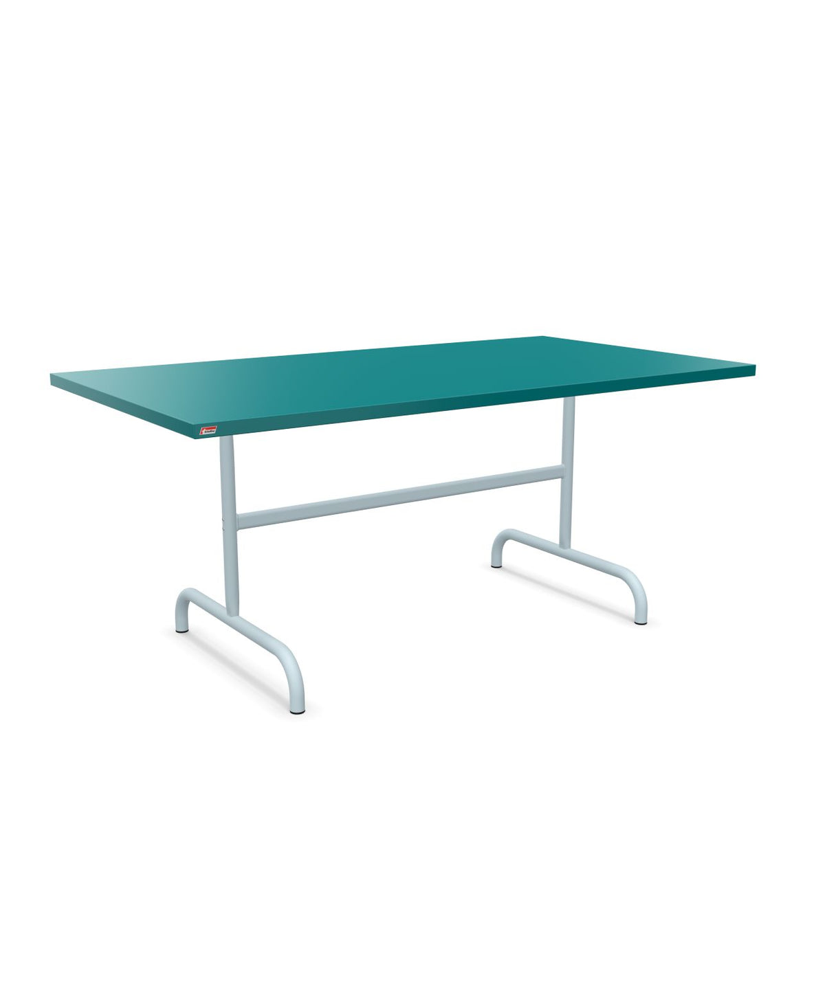 Schaffner Säntis Table repas rabattable 165x90cm Bleu Kali 56 Bleu Pastel 51