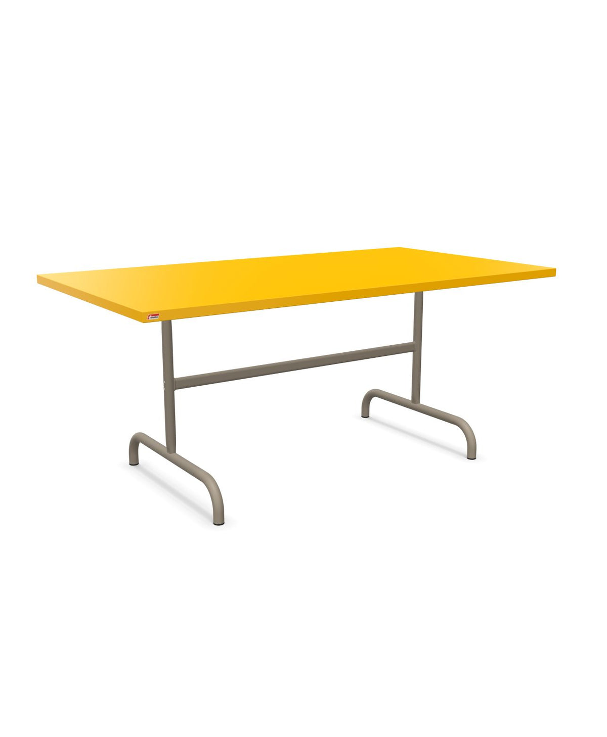 Schaffner Säntis Table repas rabattable 165x90cm Jaune 11 Champagne 85