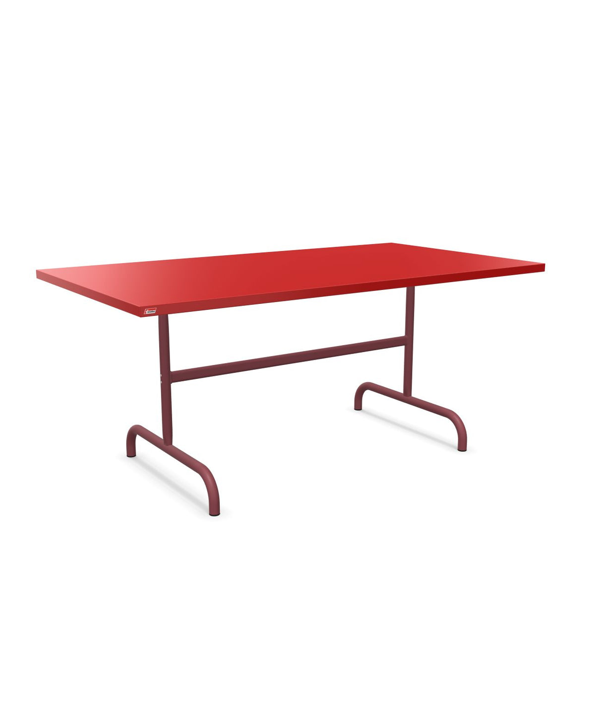 Schaffner Säntis Table repas rabattable 165x90cm Rouge 30 Bordeaux 38