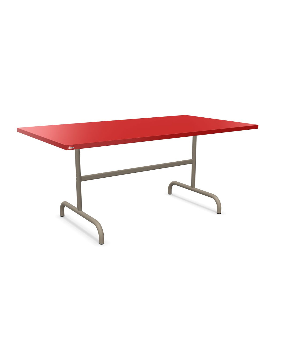 Schaffner Säntis Table repas rabattable 165x90cm Rouge 30 Champagne 85