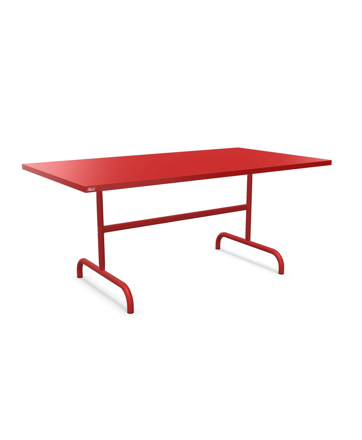 Schaffner Säntis Table repas rabattable 165x90cm Rouge 30 Rouge 30