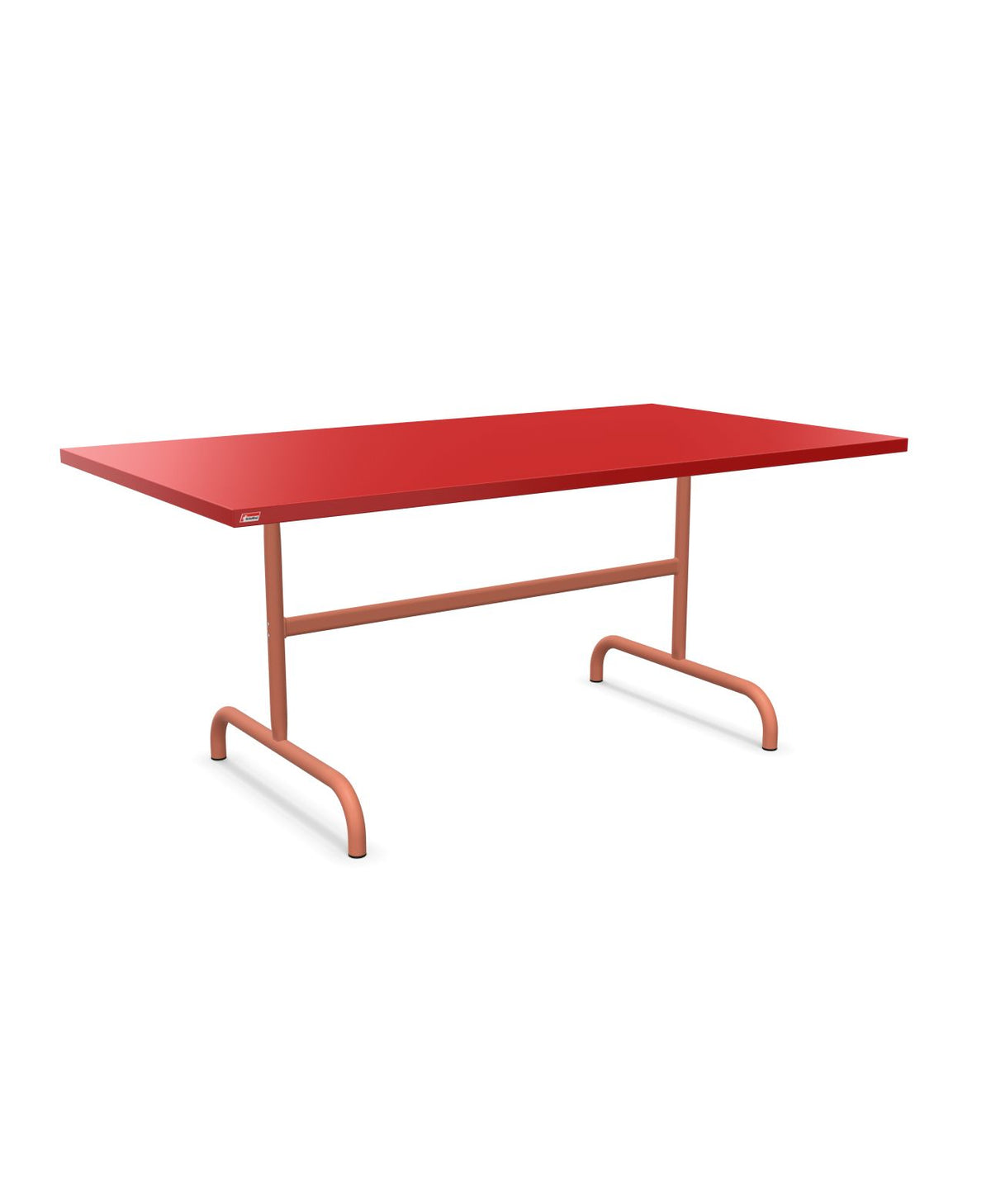 Schaffner Säntis Table repas rabattable 165x90cm Rouge 30 Terracotta 84