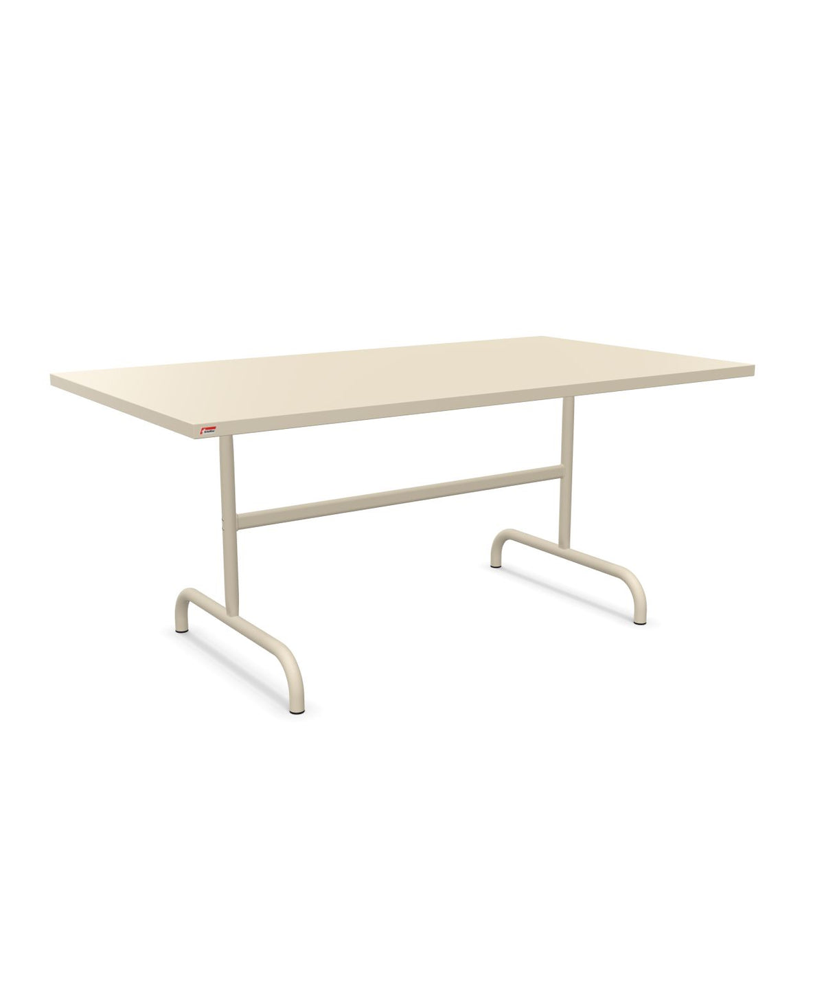 Schaffner Säntis Table repas rabattable 165x90cm Sable Pastel 15 Sable Pastel 15