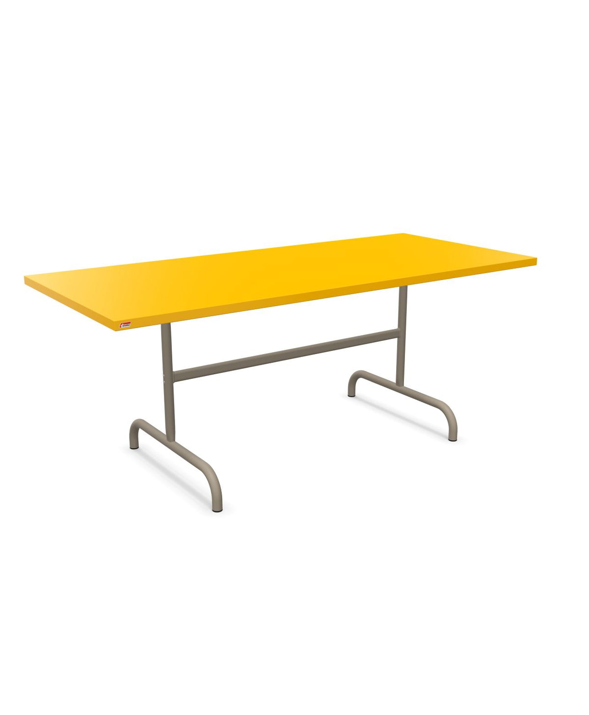 Schaffner Säntis Table repas rabattable 180x80cm Jaune 11 Champagne 85