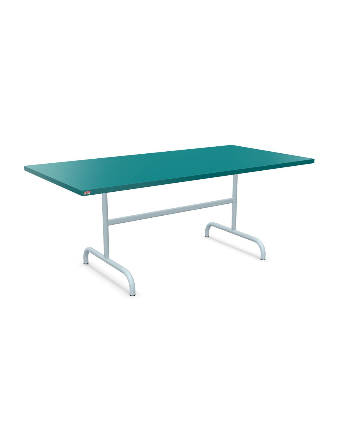 Schaffner Säntis Table repas rabattable 180x90cm Bleu Kali 56 Bleu Pastel 51