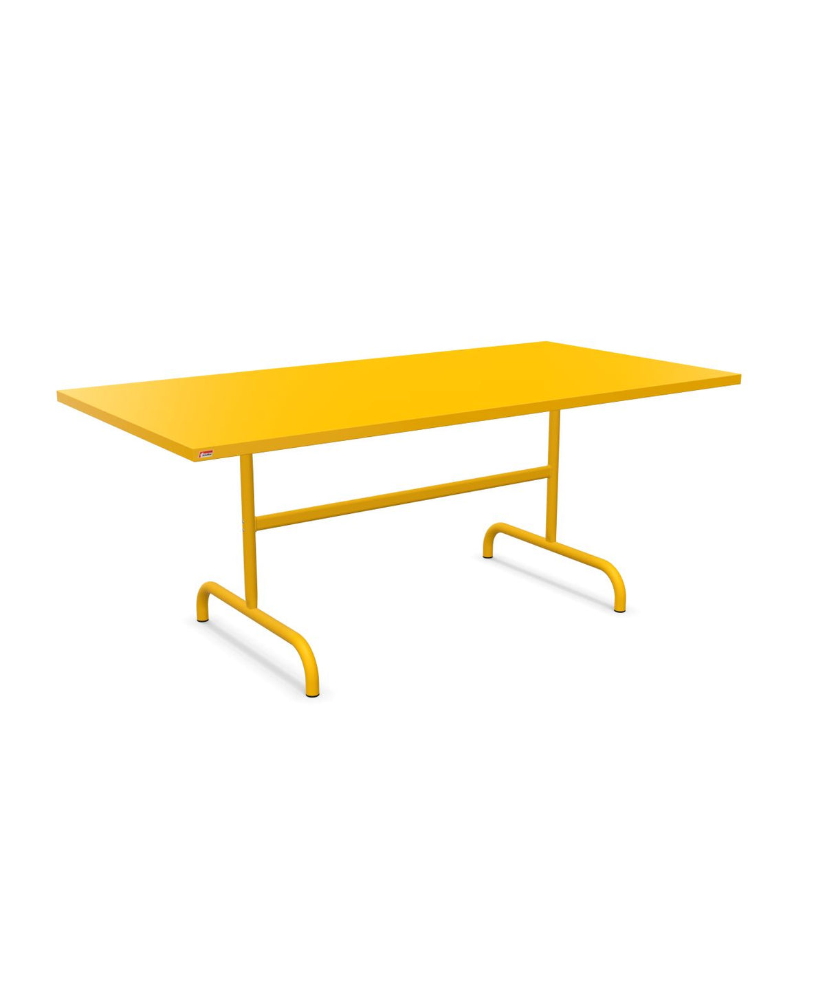 Schaffner Säntis Table repas rabattable 180x90cm Jaune 11 Jaune 11