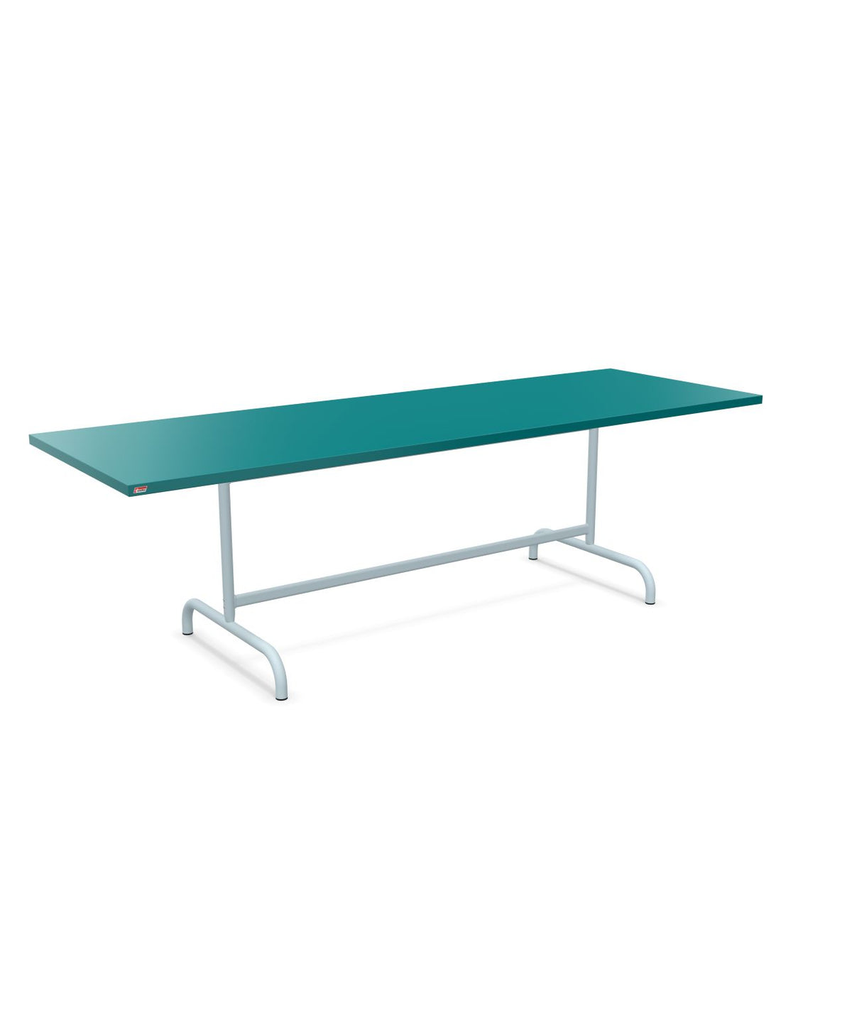 Schaffner Säntis Table repas rabattable 240x80cm Bleu Kali 56 Bleu Pastel 51