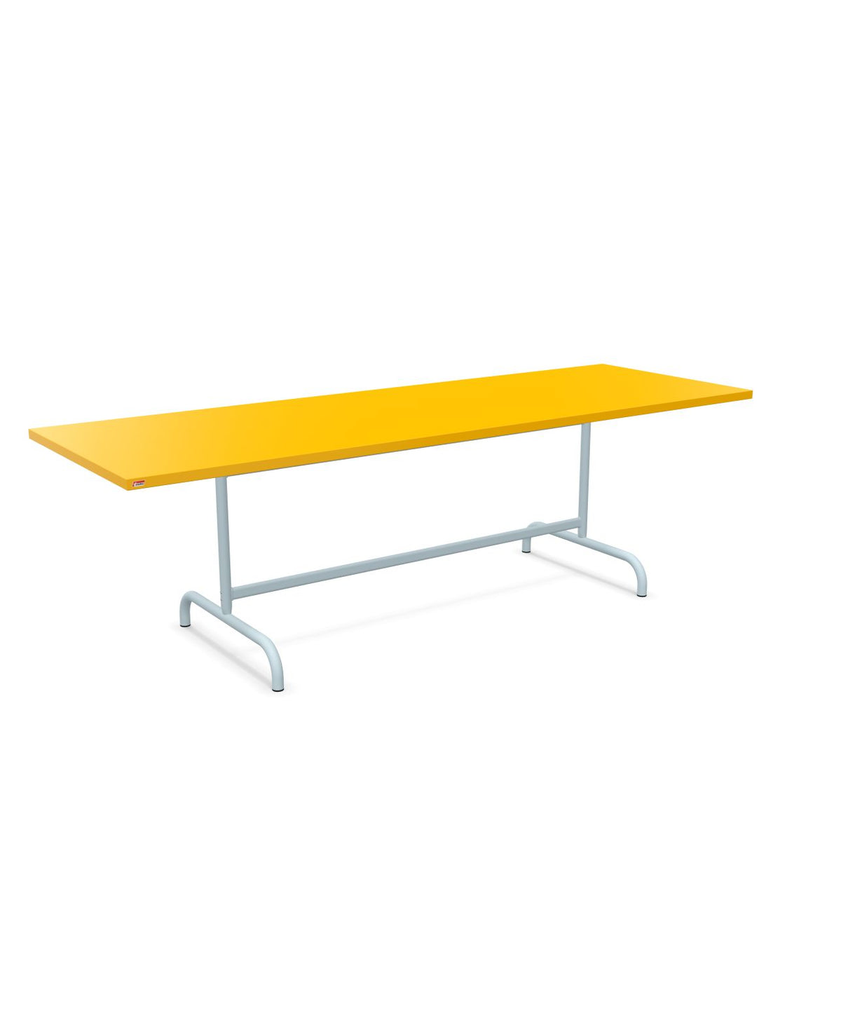 Schaffner Säntis Table repas rabattable 240x80cm Jaune 11 Bleu Pastel 51
