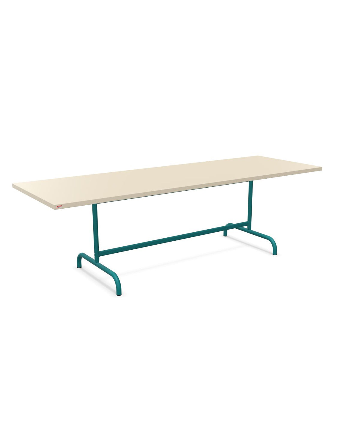 Schaffner Säntis Table repas rabattable 240x80cm Sable Pastel 15 Bleu Kali 56