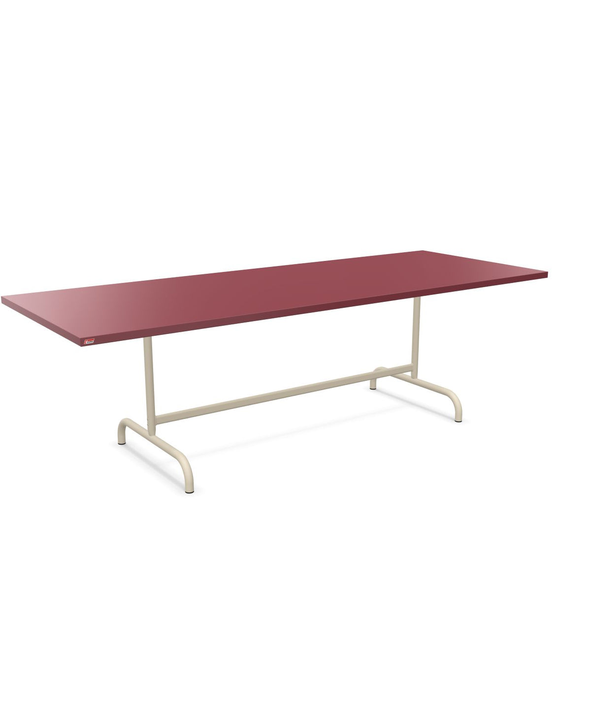 Schaffner Säntis Table repas rabattable 240x90cm Bordeaux 38 Sable Pastel 15