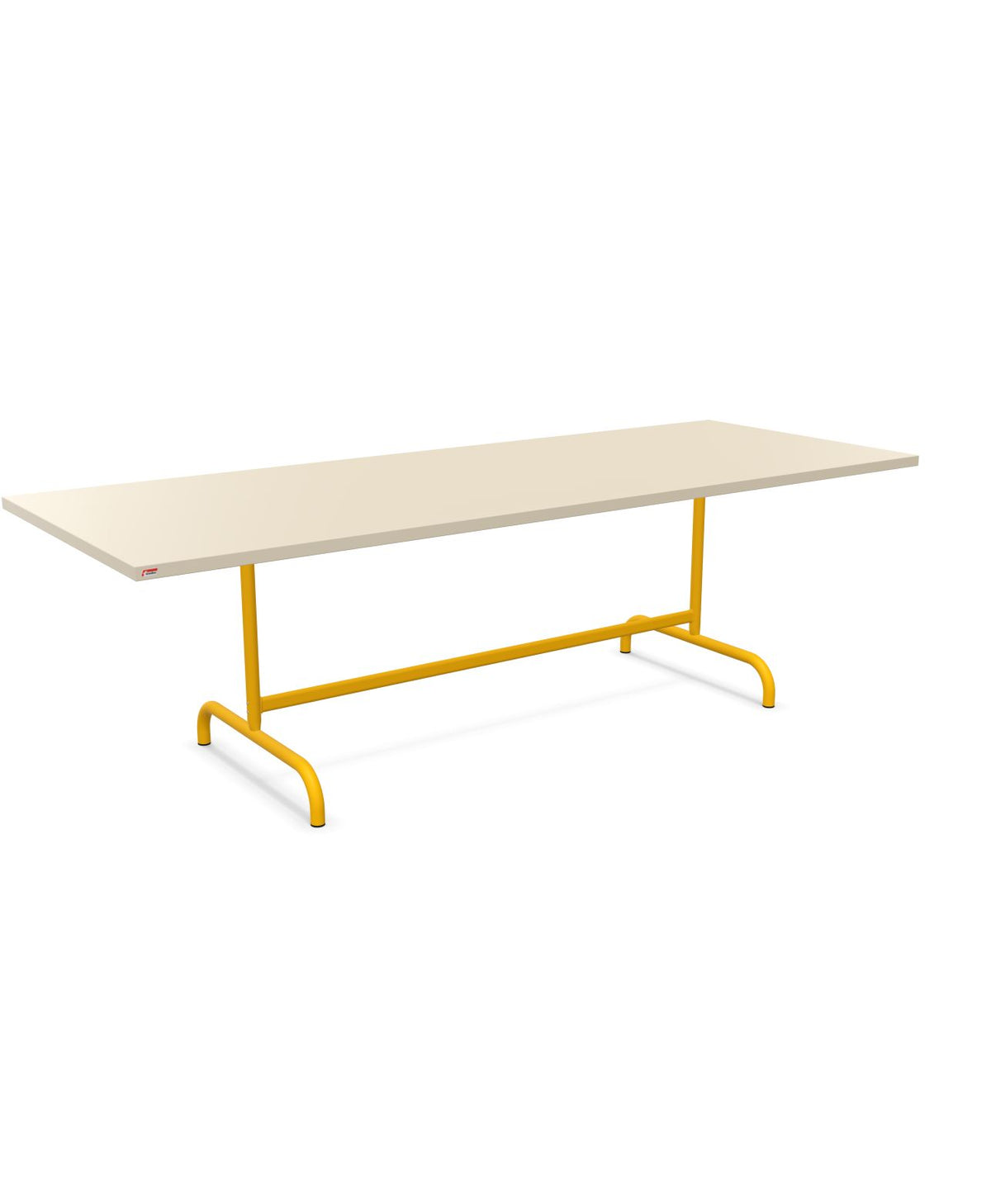 Schaffner Säntis Table repas rabattable 240x90cm Sable Pastel 15 Jaune 11