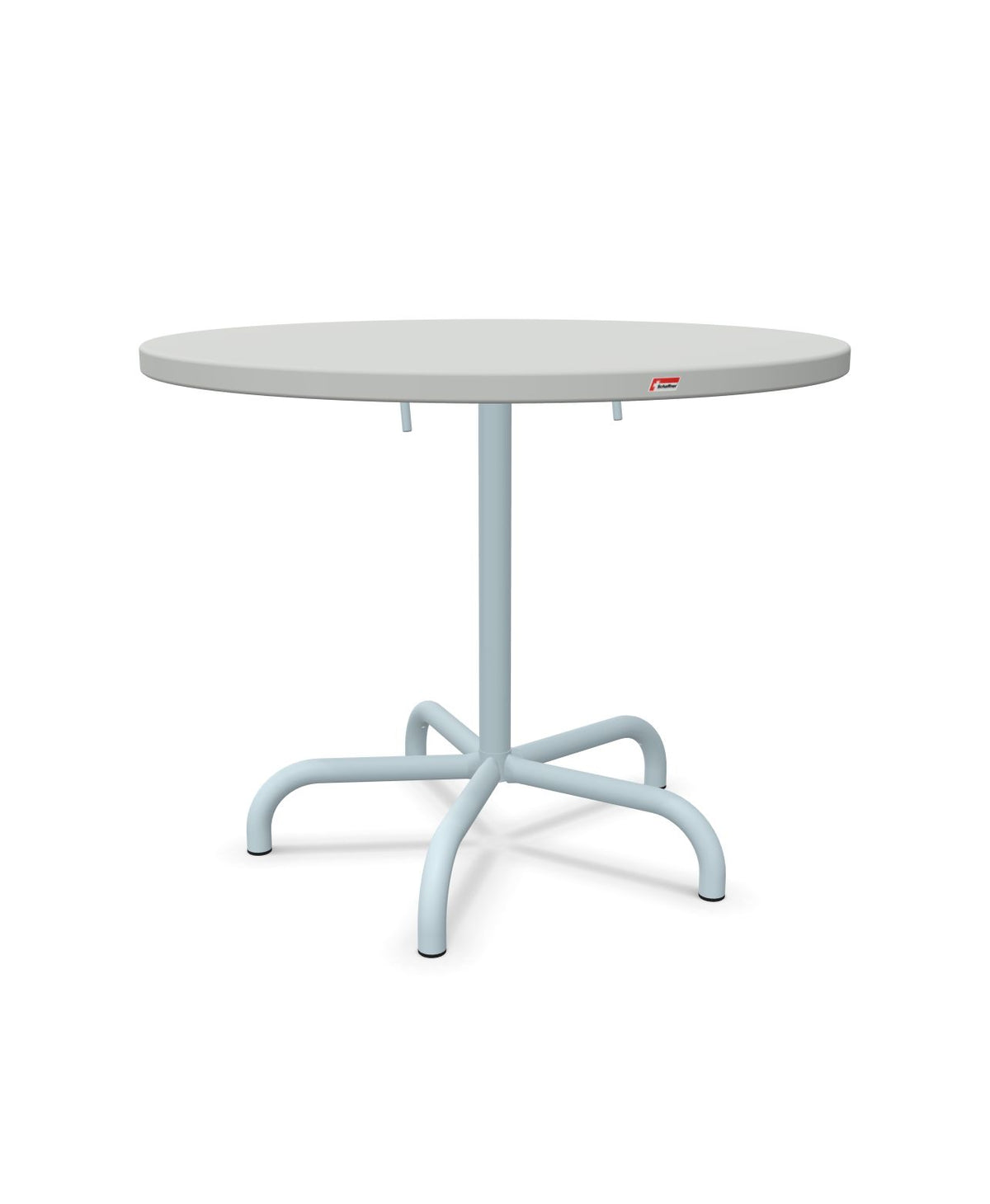 Schaffner Säntis Table repas rabattable Ø92cm