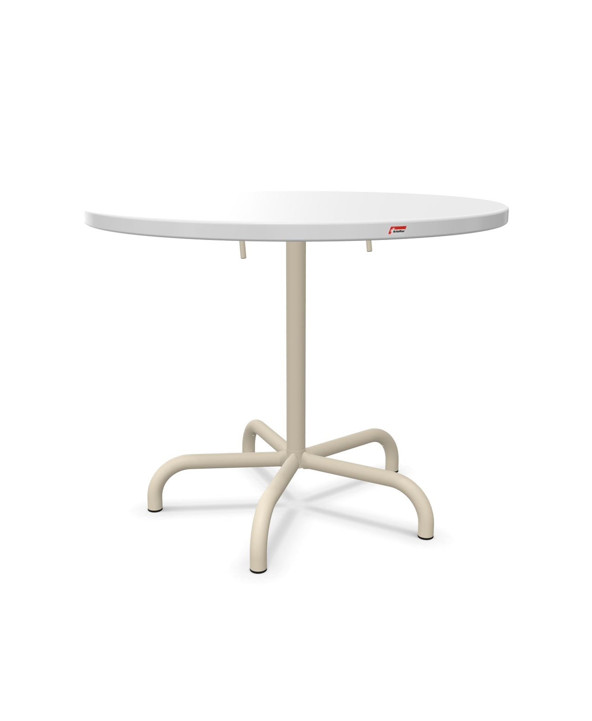 Schaffner Säntis Table repas rabattable Ø92cm