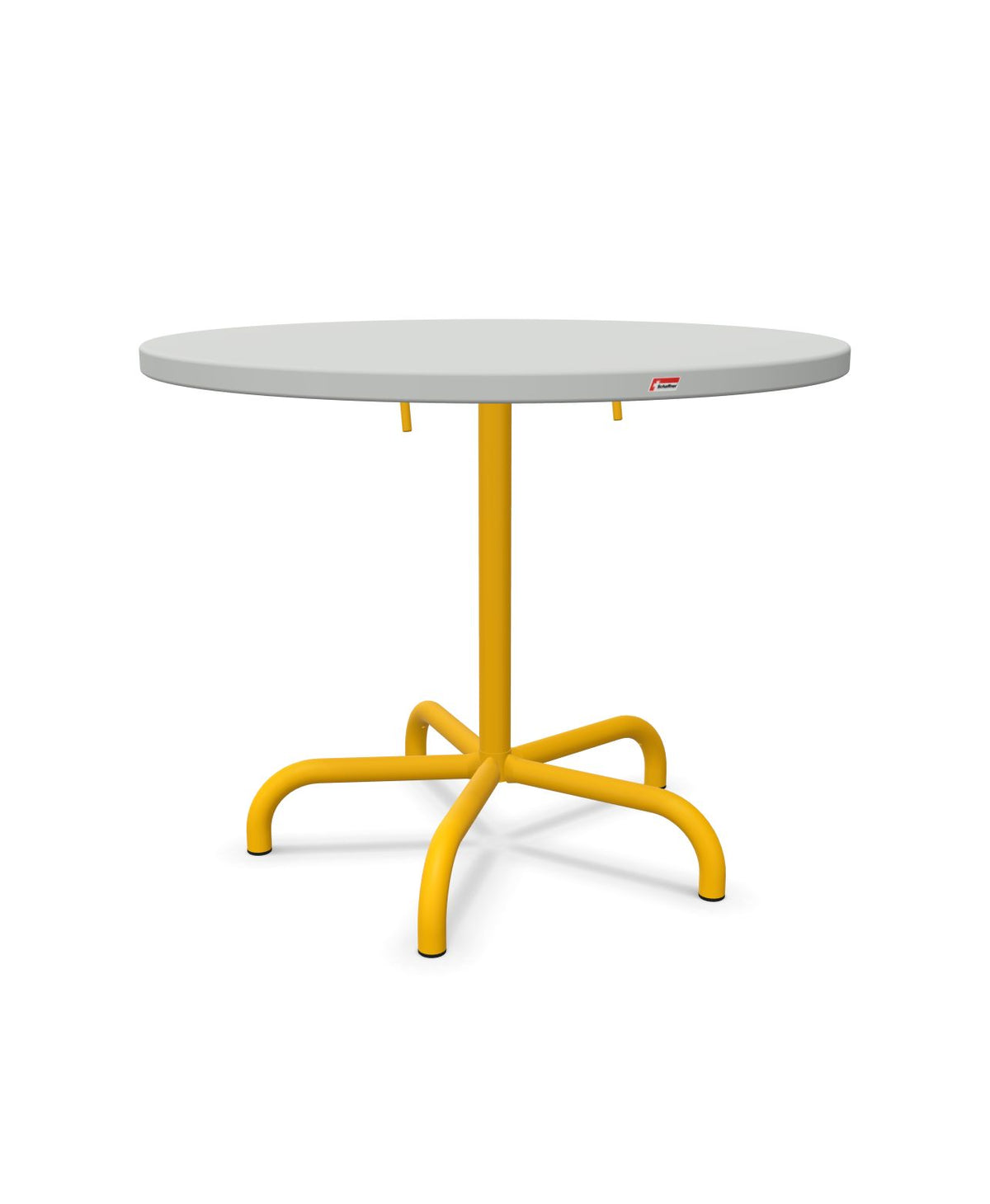 Schaffner Säntis Table repas rabattable Ø92cm