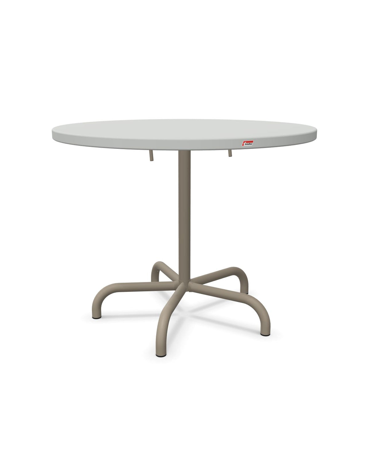 Schaffner Säntis Table repas rabattable Ø92cm