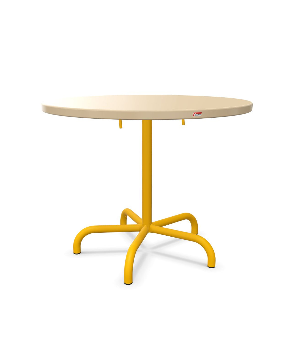 Schaffner Säntis Table repas rabattable Ø92cm