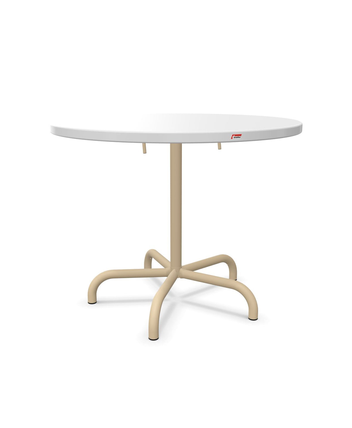 Schaffner Säntis Table repas rabattable Ø92cm