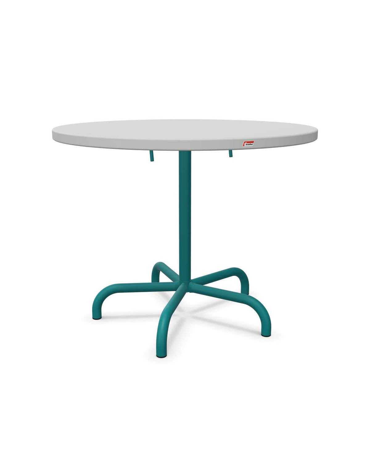 Schaffner Säntis Table repas rabattable Ø92cm