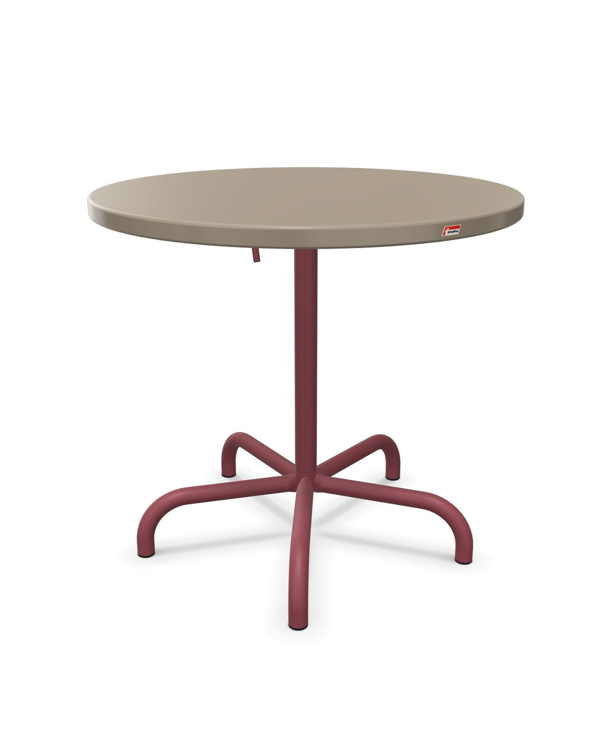 Schaffner Säntis Table repas rabattable ronde Ø80cm