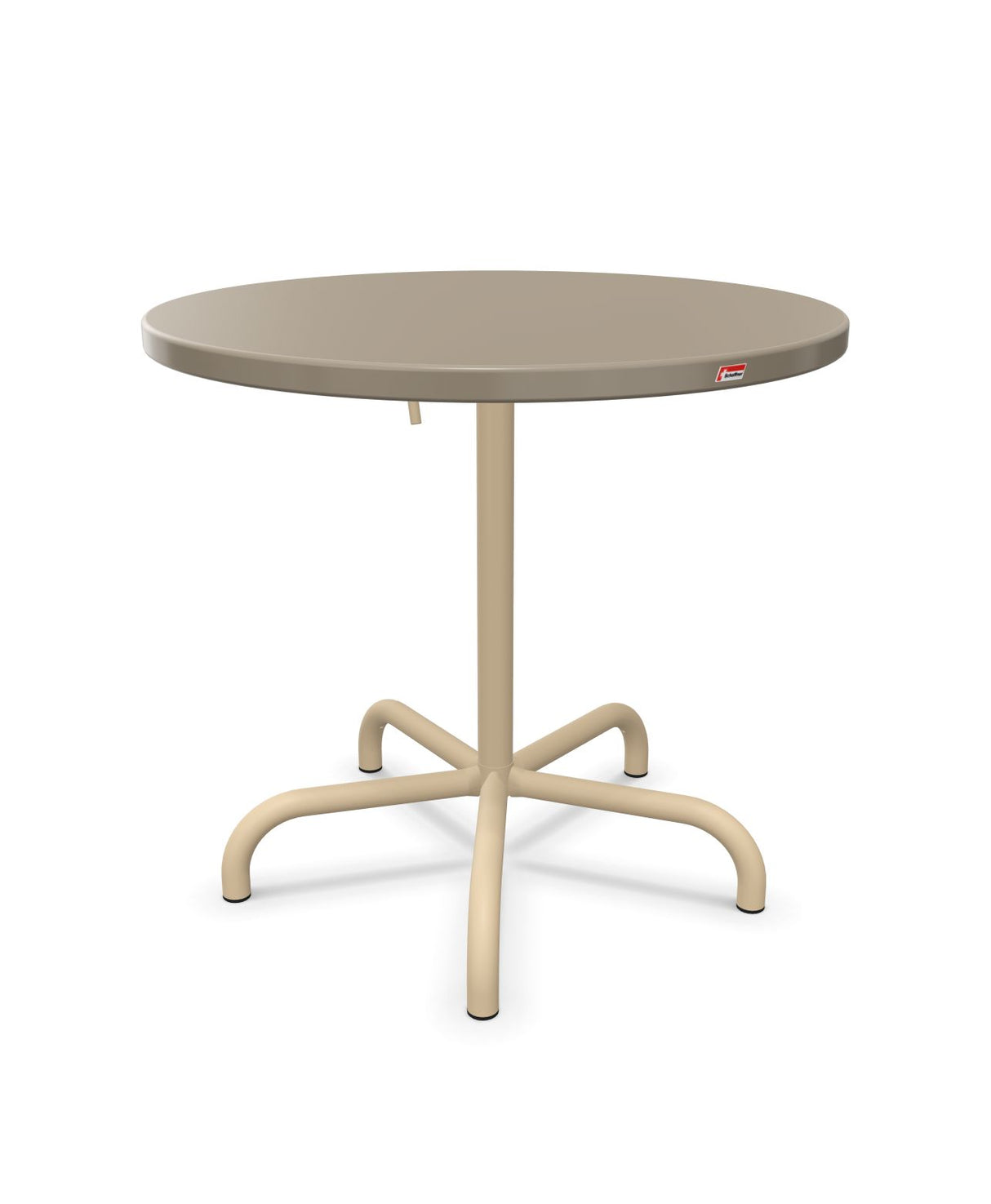 Schaffner Säntis Table repas rabattable ronde Ø80cm