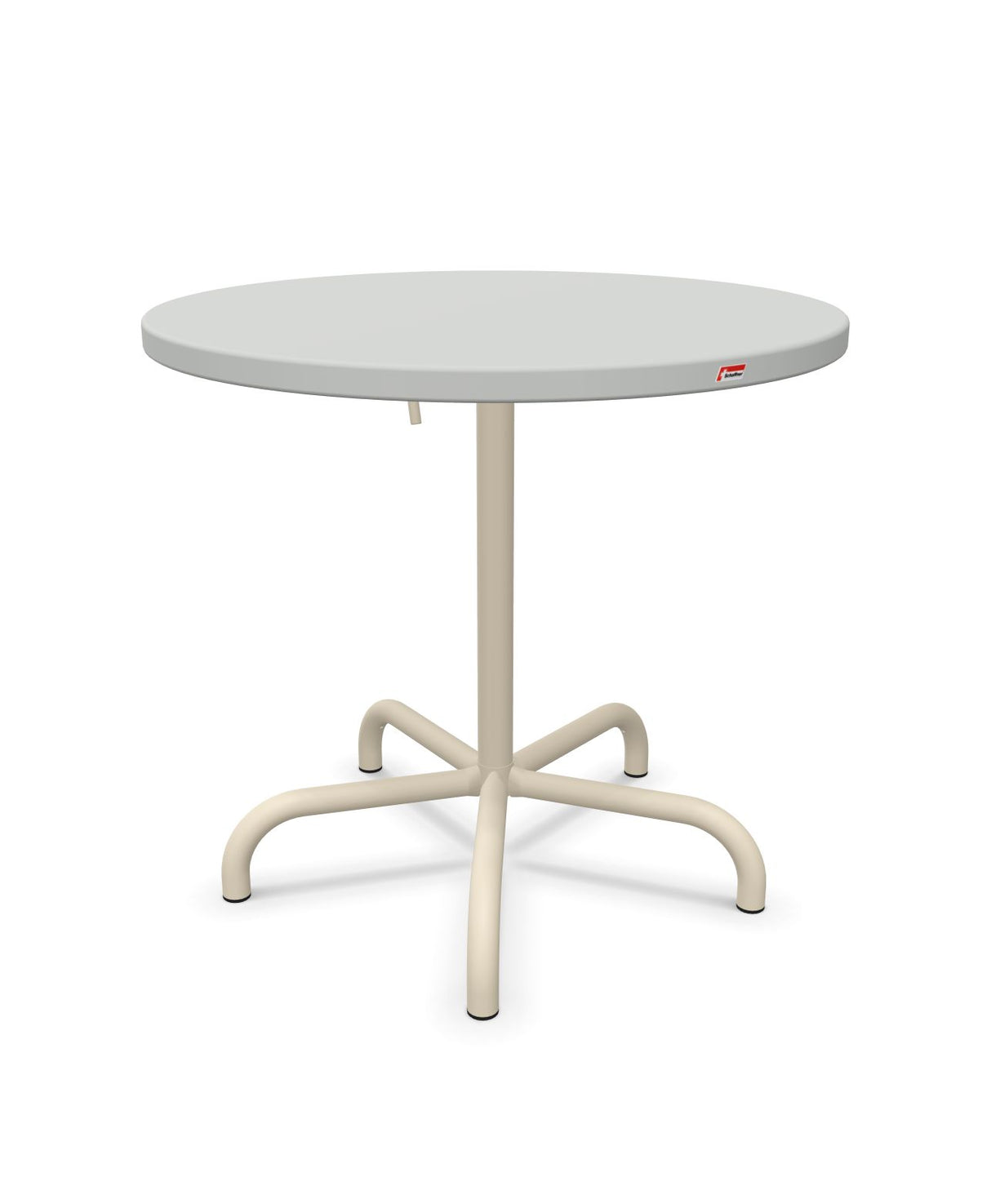 Schaffner Säntis Table repas rabattable ronde Ø80cm