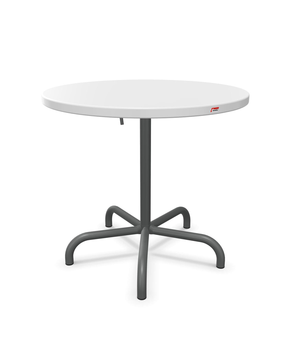 Schaffner Säntis Table repas rabattable ronde Ø80cm