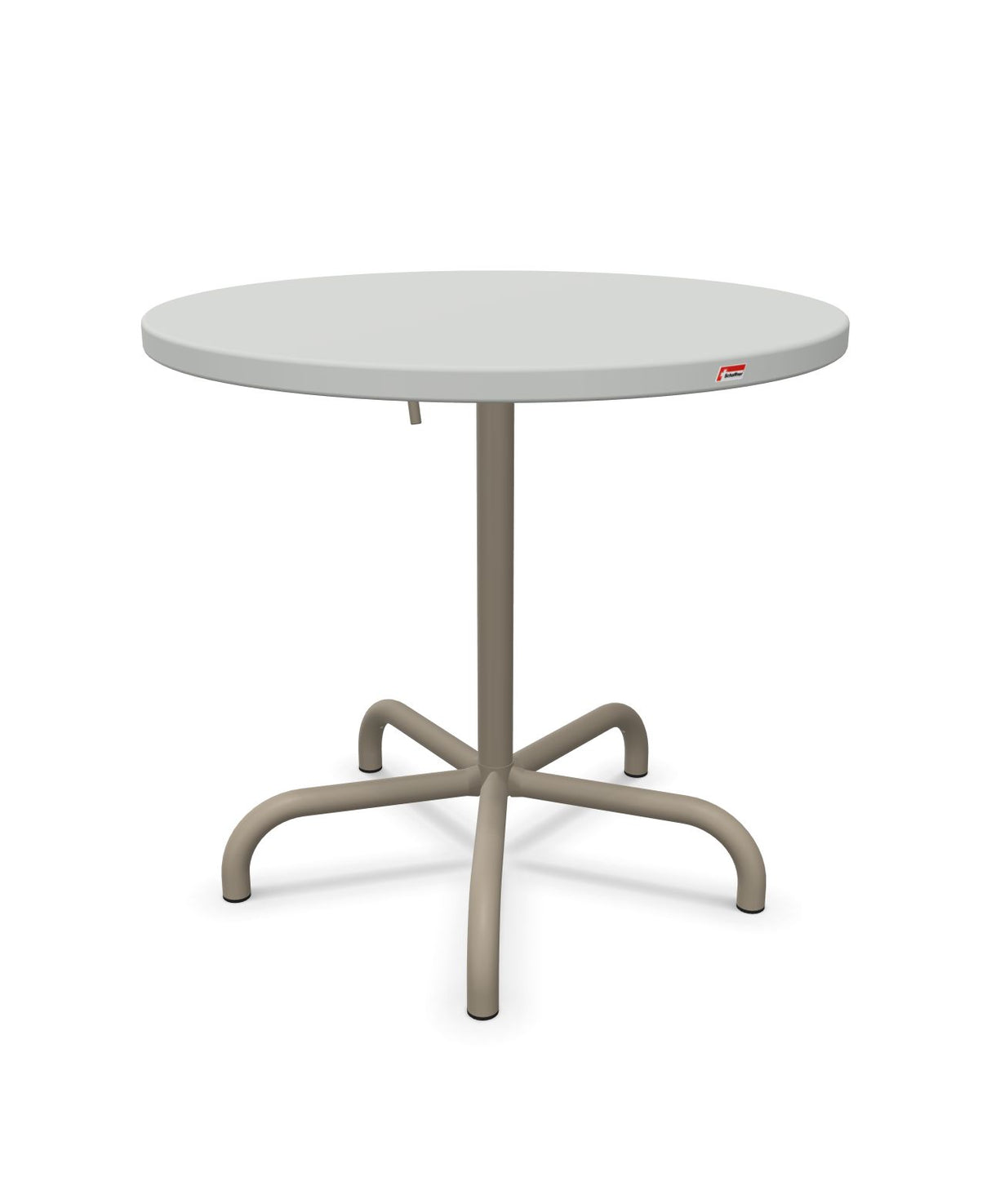 Schaffner Säntis Table repas rabattable ronde Ø80cm