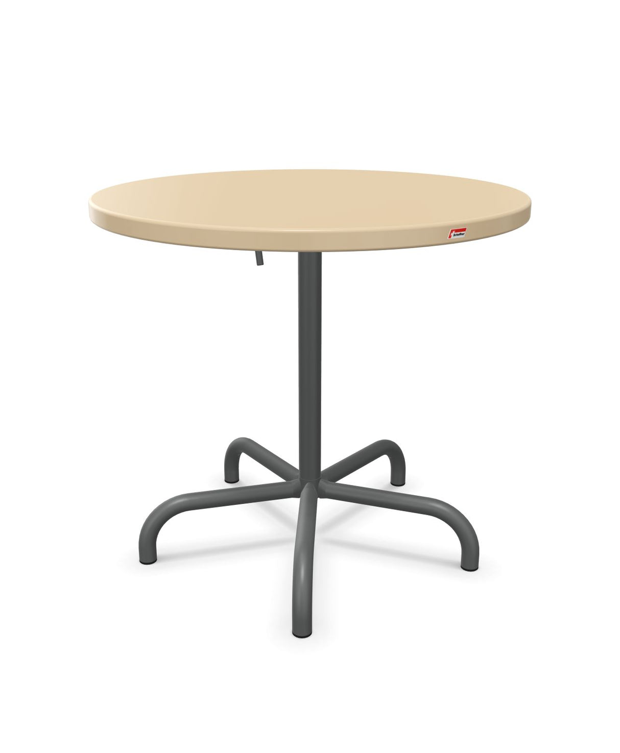 Schaffner Säntis Table repas rabattable ronde Ø80cm