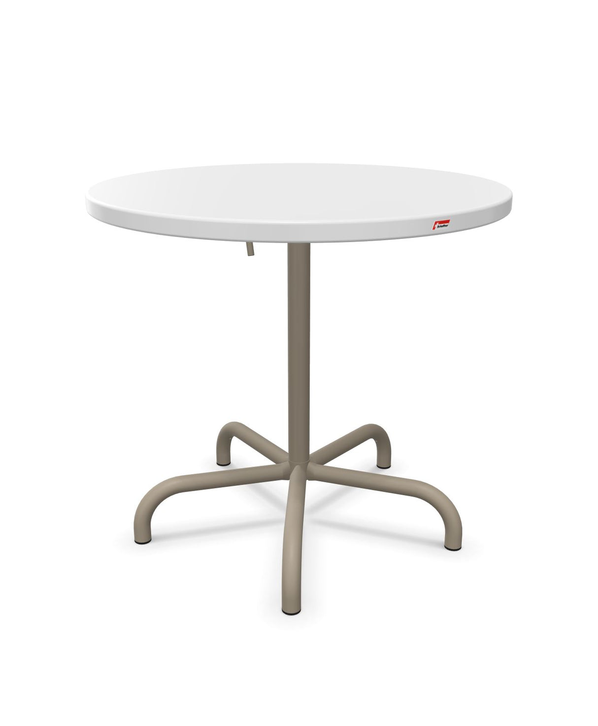 Schaffner Säntis Table repas rabattable ronde Ø80cm