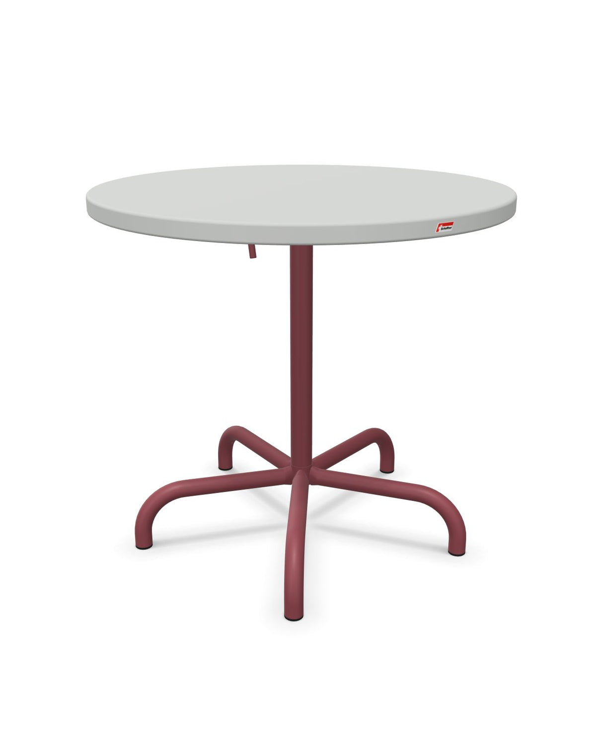 Schaffner Säntis Table repas rabattable ronde Ø80cm
