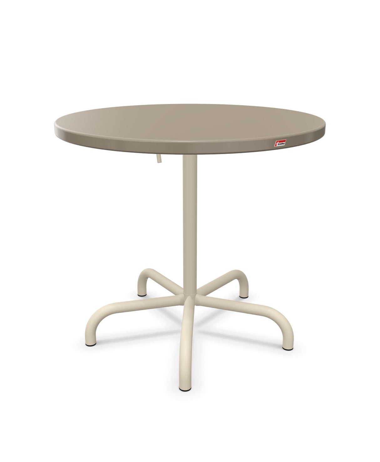 Schaffner Säntis Table repas rabattable ronde Ø80cm