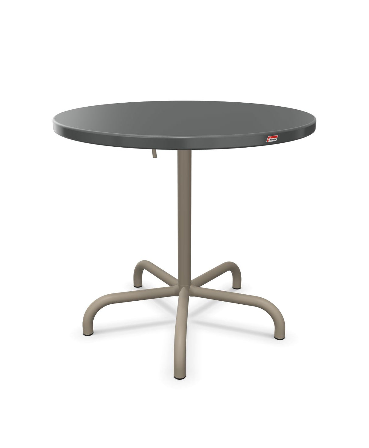 Schaffner Säntis Table repas rabattable ronde Ø80cm