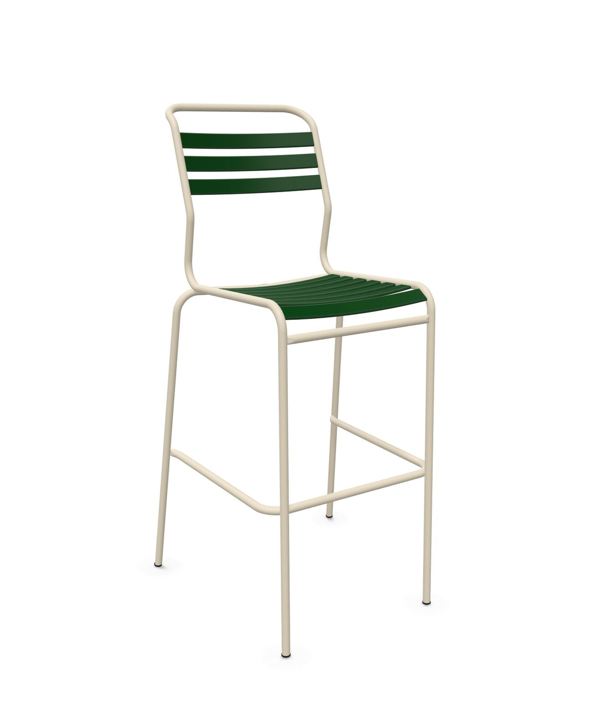 Schaffner Säntis Tabouret de bar à lattes
