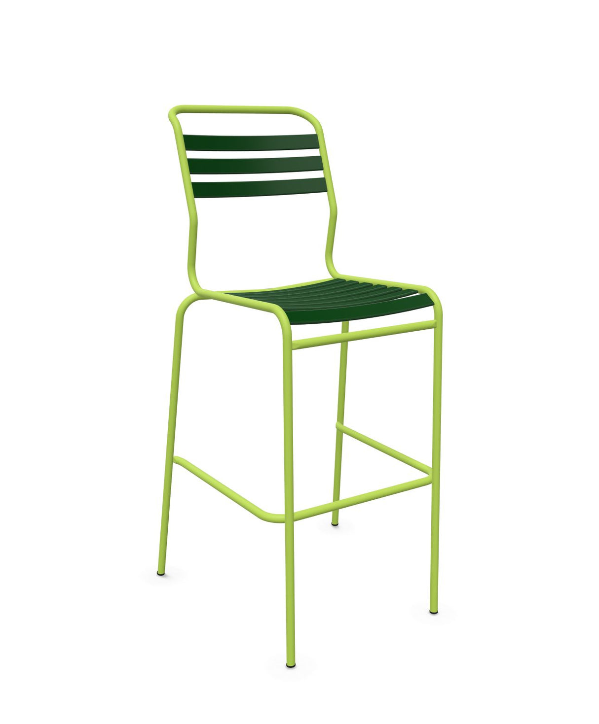 Schaffner Säntis Tabouret de bar à lattes