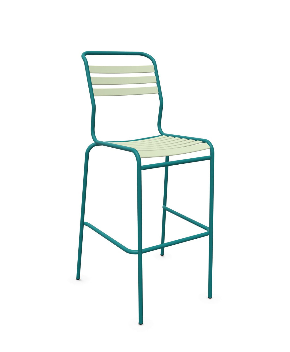 Schaffner Säntis Tabouret de bar à lattes