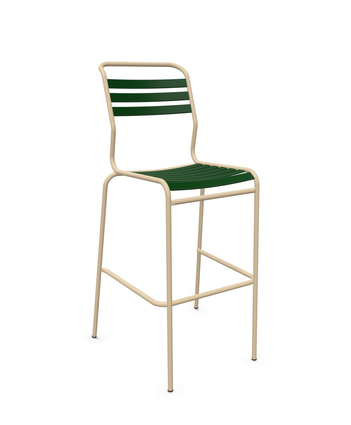 Schaffner Säntis Tabouret de bar à lattes
