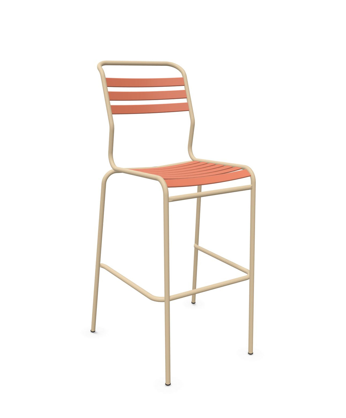 Schaffner Säntis Tabouret de bar à lattes