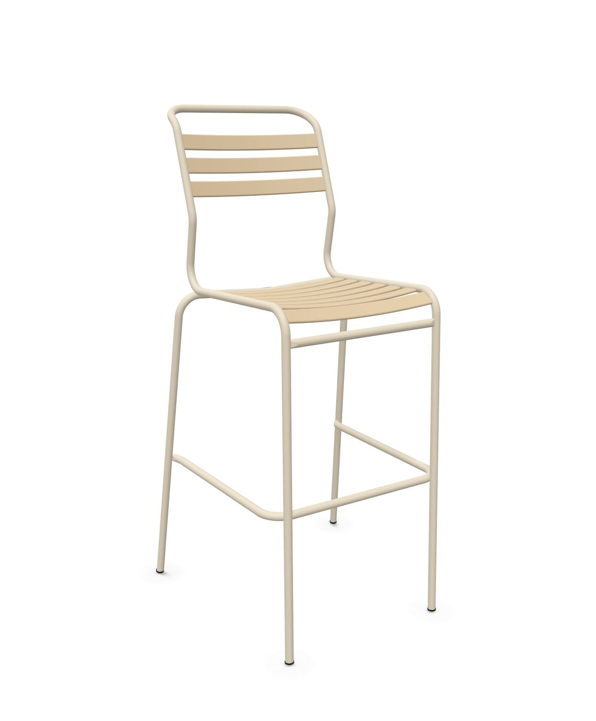 Schaffner Säntis Tabouret de bar à lattes