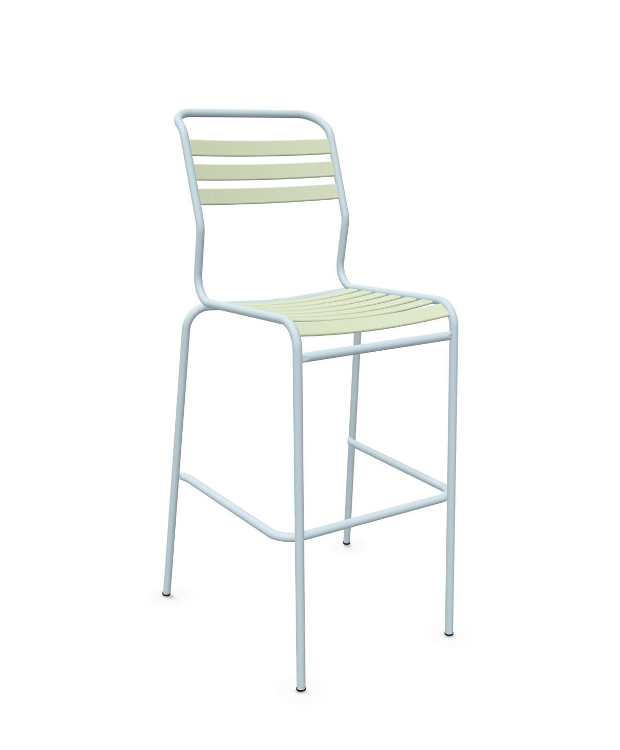Schaffner Säntis Tabouret de bar à lattes