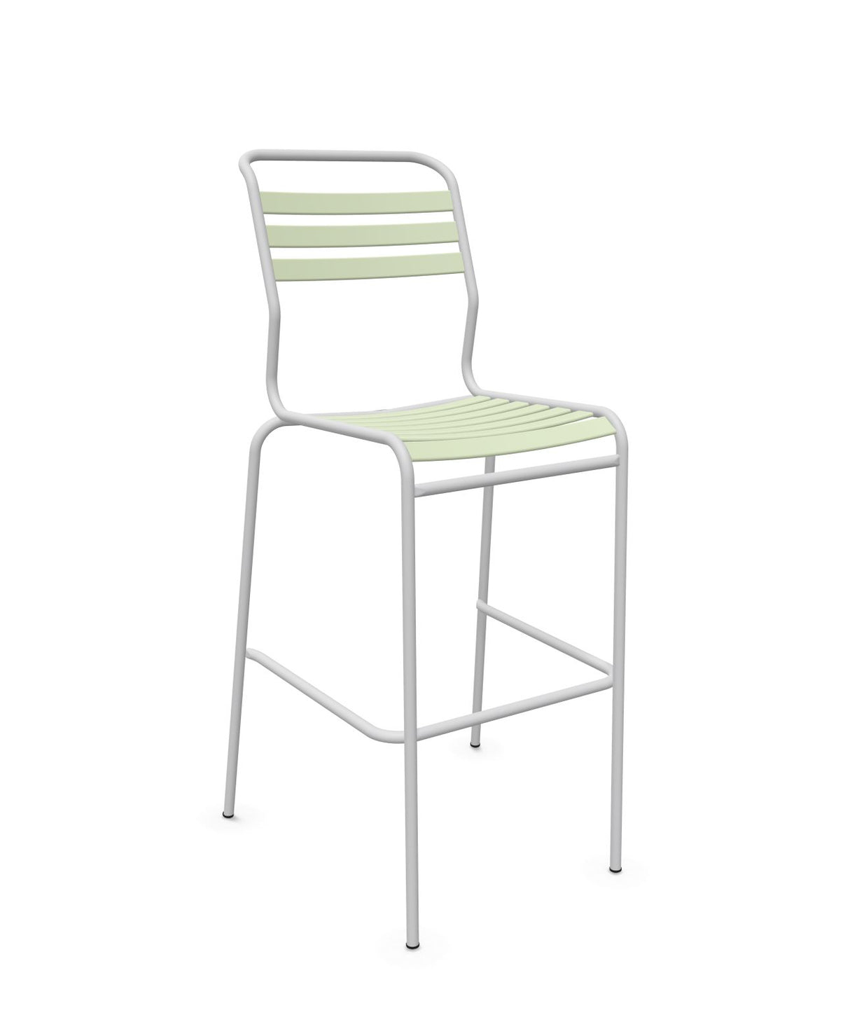 Schaffner Säntis Tabouret de bar à lattes