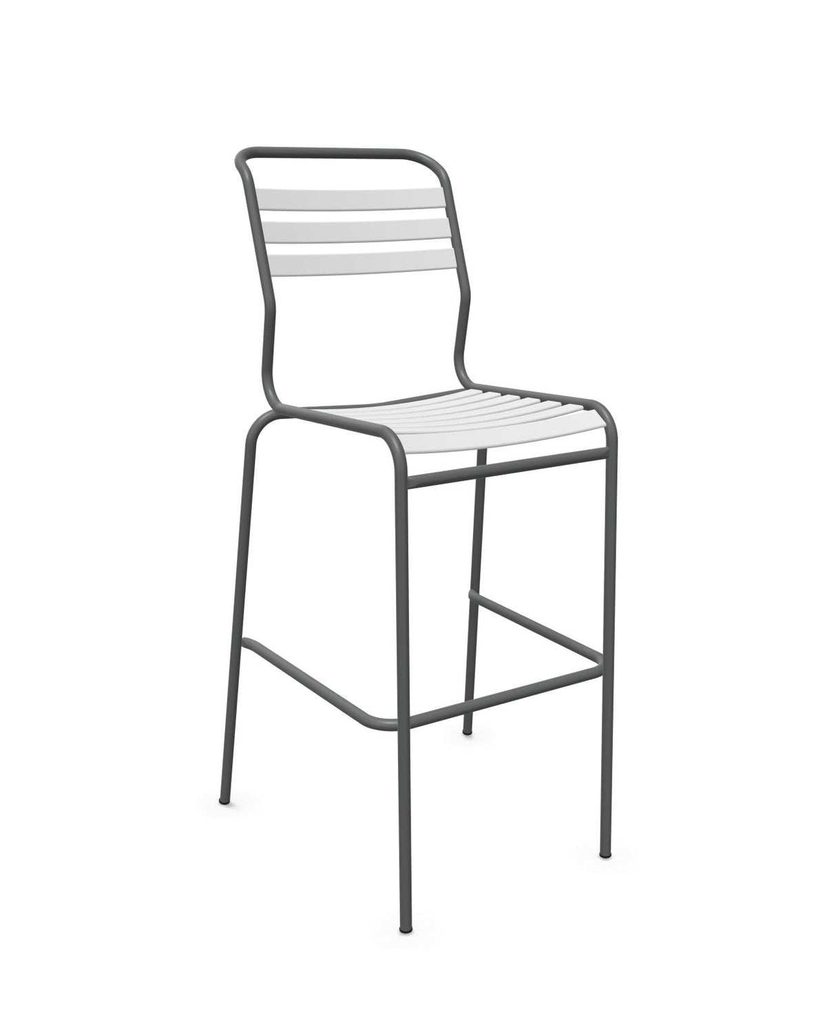 Schaffner Säntis Tabouret de bar à lattes