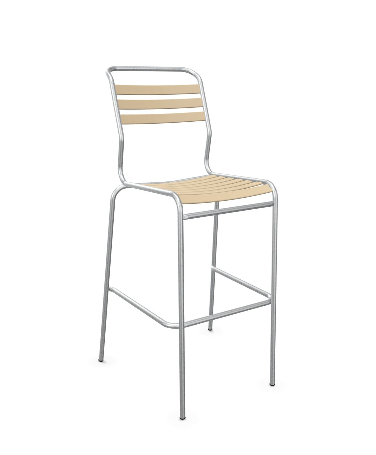 Schaffner Säntis Tabouret de bar à lattes