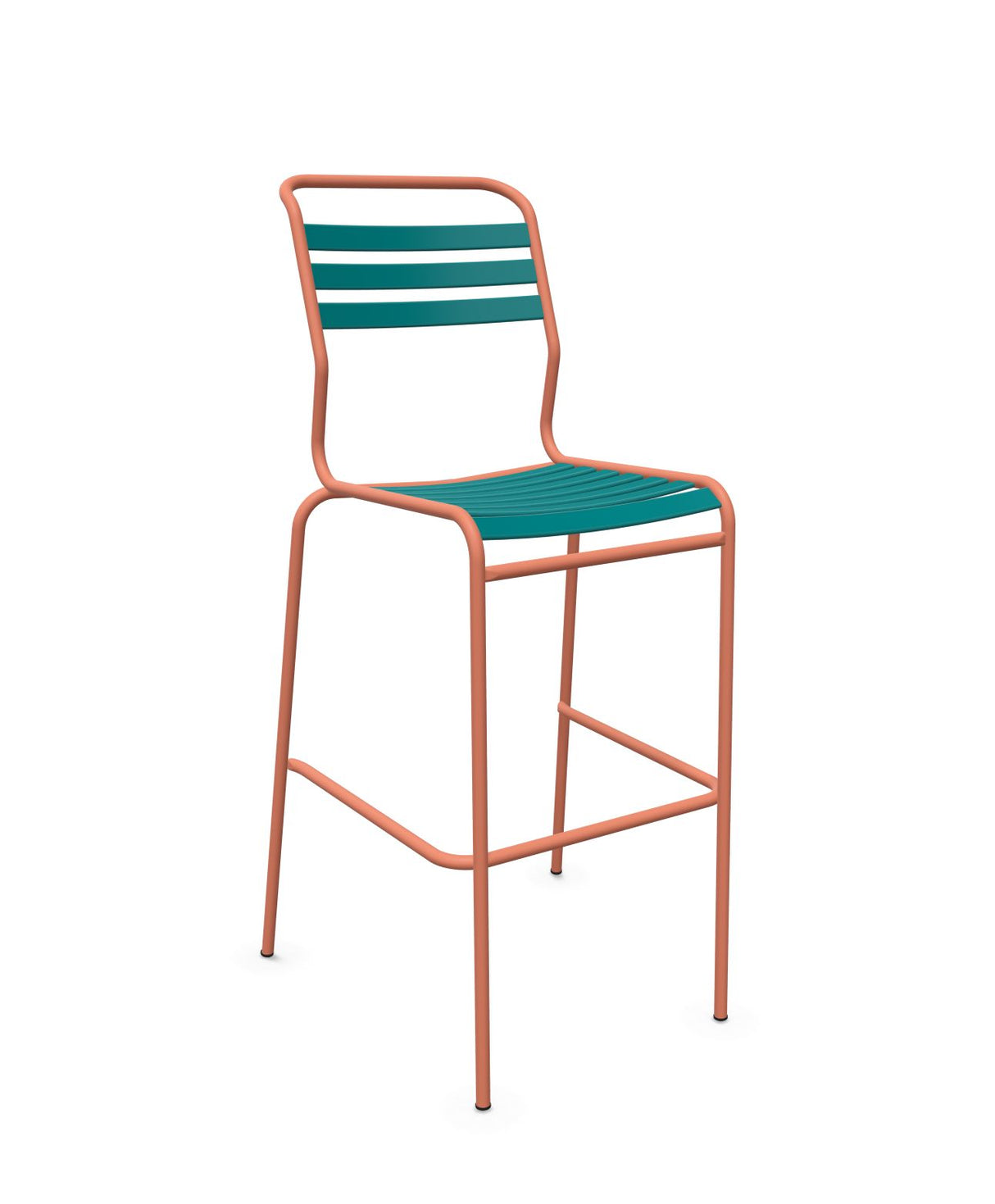 Schaffner Säntis Tabouret de bar à lattes