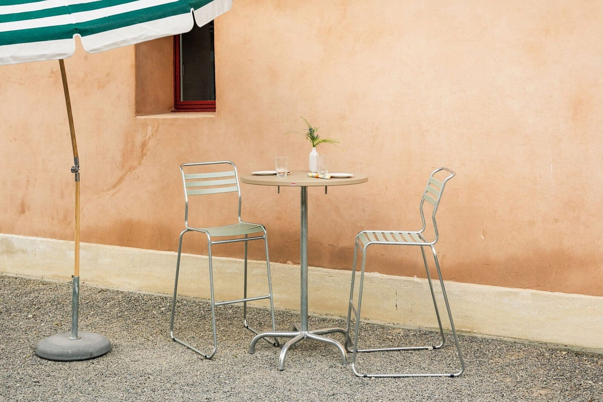 Schaffner Säntis Tabouret de bar à lattes