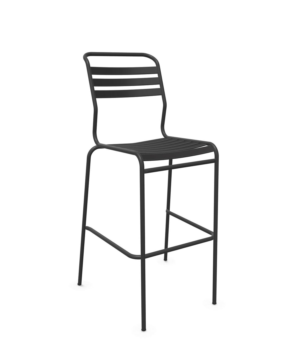 Schaffner Säntis Tabouret de bar à lattes