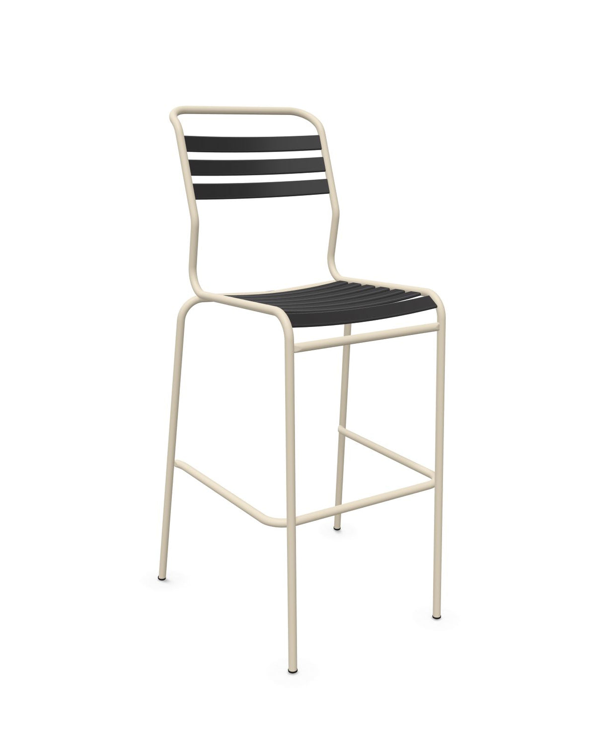 Schaffner Säntis Tabouret de bar à lattes