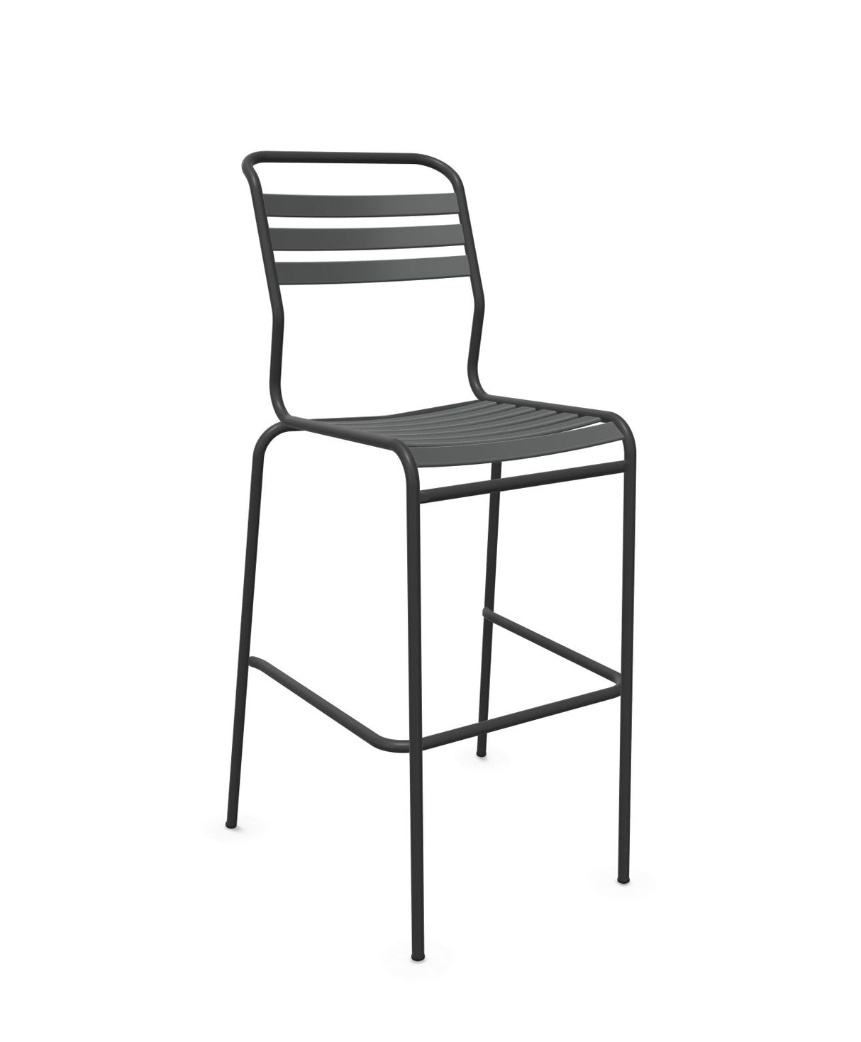 Schaffner Säntis Tabouret de bar à lattes